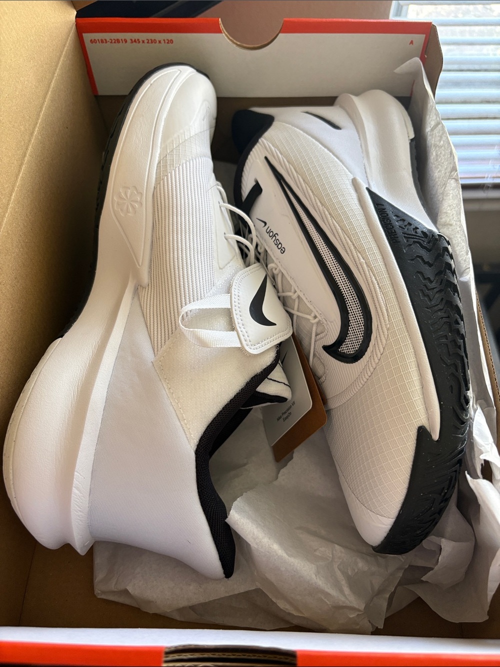 Nike Men’s White & Black Training Sneakers